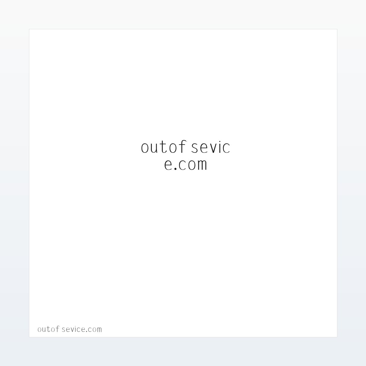 Products - outofsevice.com 方图